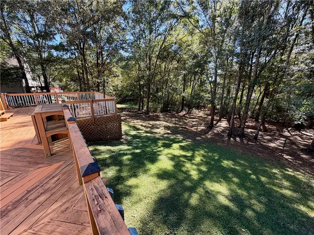 a view of outdoor space and yard
