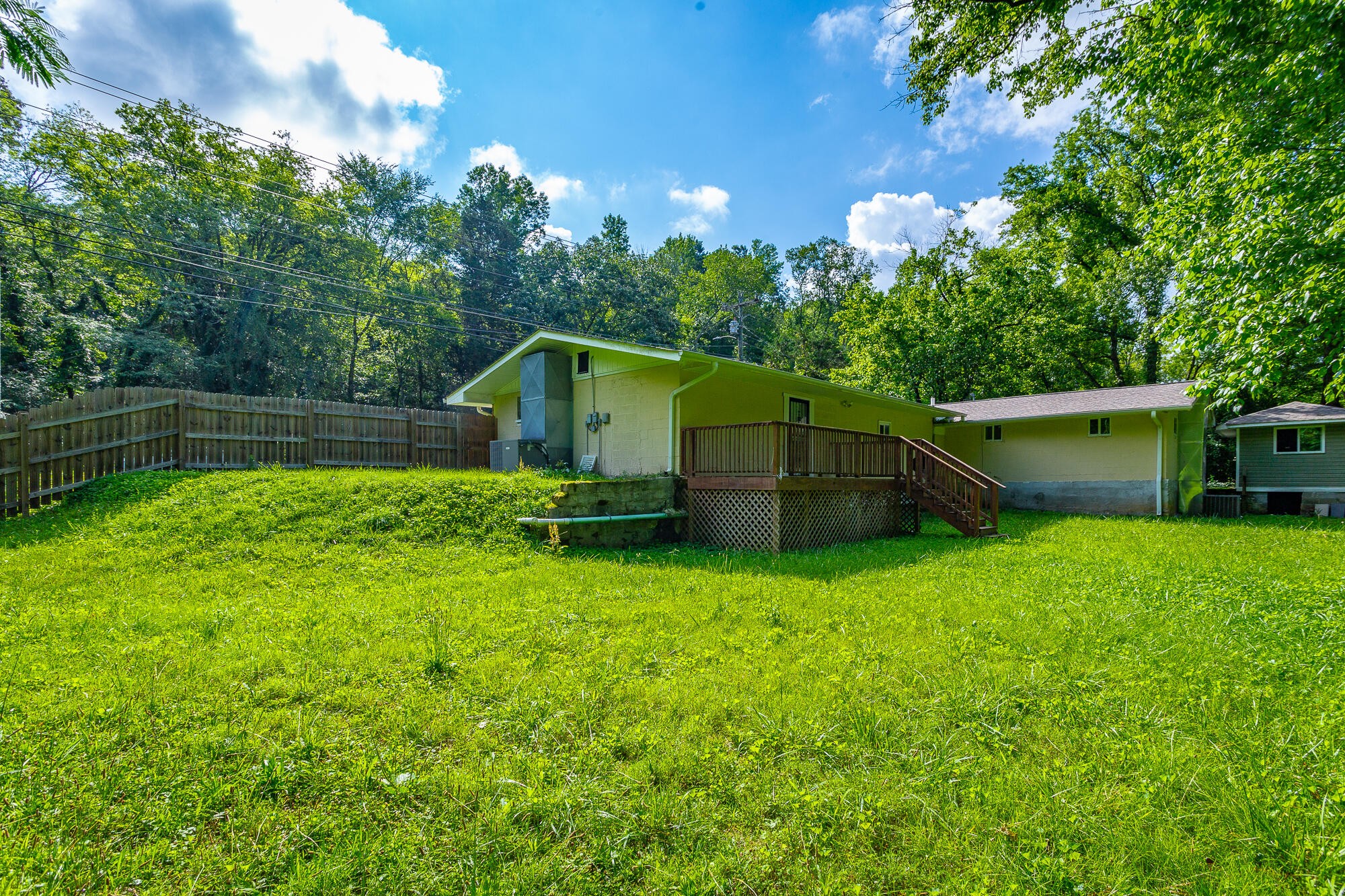 5401 Champion Road Chattanooga, TN 37416 - Photo 49 of 56 a backyard of a house with lots of green space