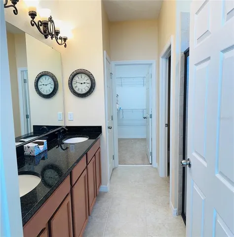 a bathroom with a sink