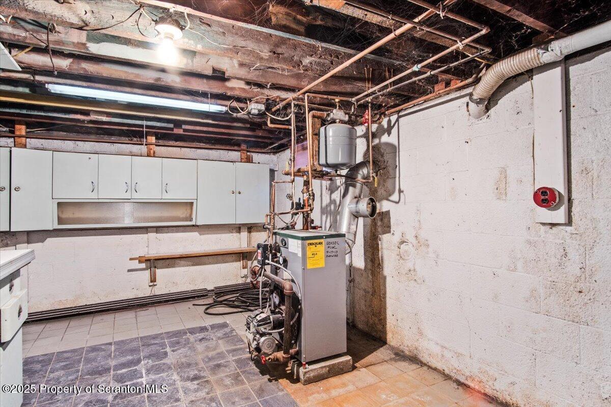 134 Lampman Street Avoca, PA 18641 - Photo 26 of 34 a view of storage and utility room