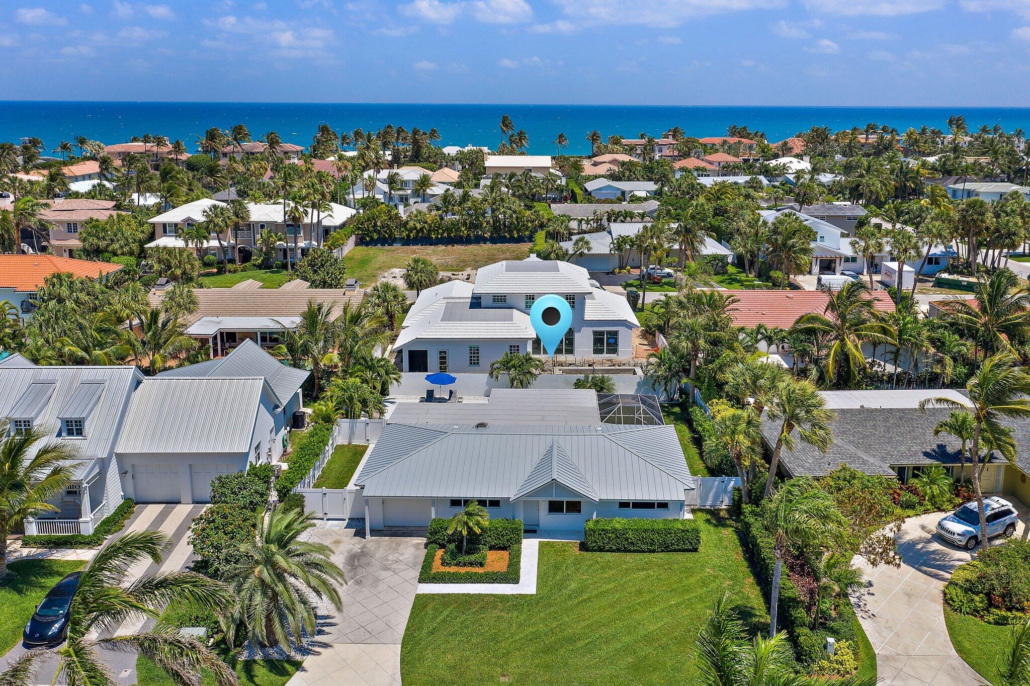 172 Beacon Lane Jupiter, FL 33469 - Photo 2 of 15 Aerial