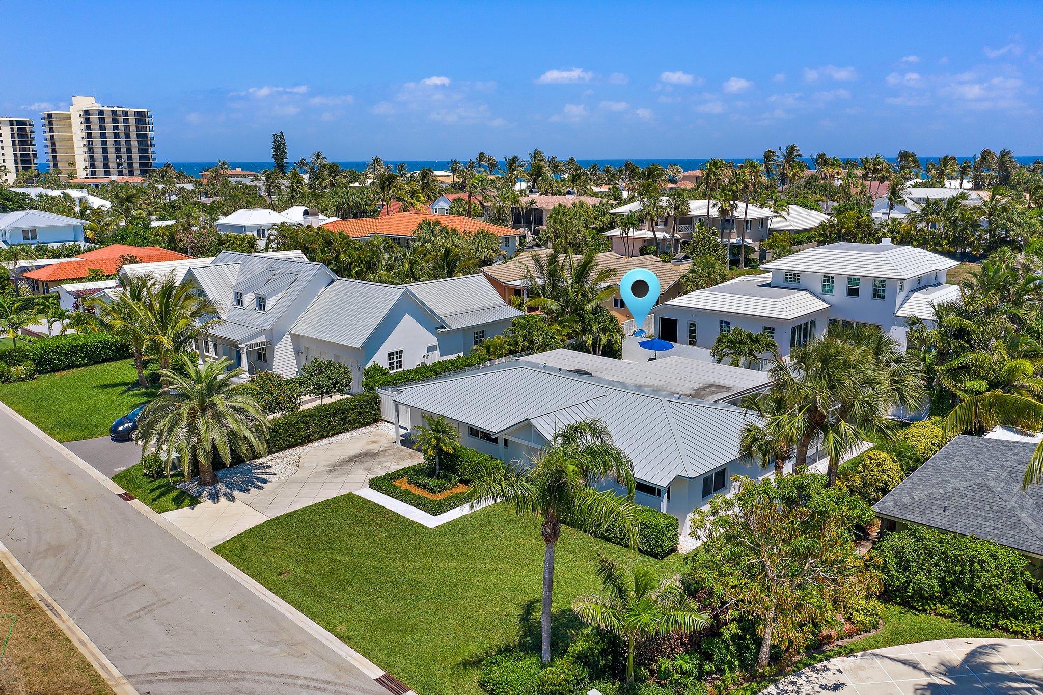 172 Beacon Lane Jupiter, FL 33469 - Photo 3 of 15 Aerial