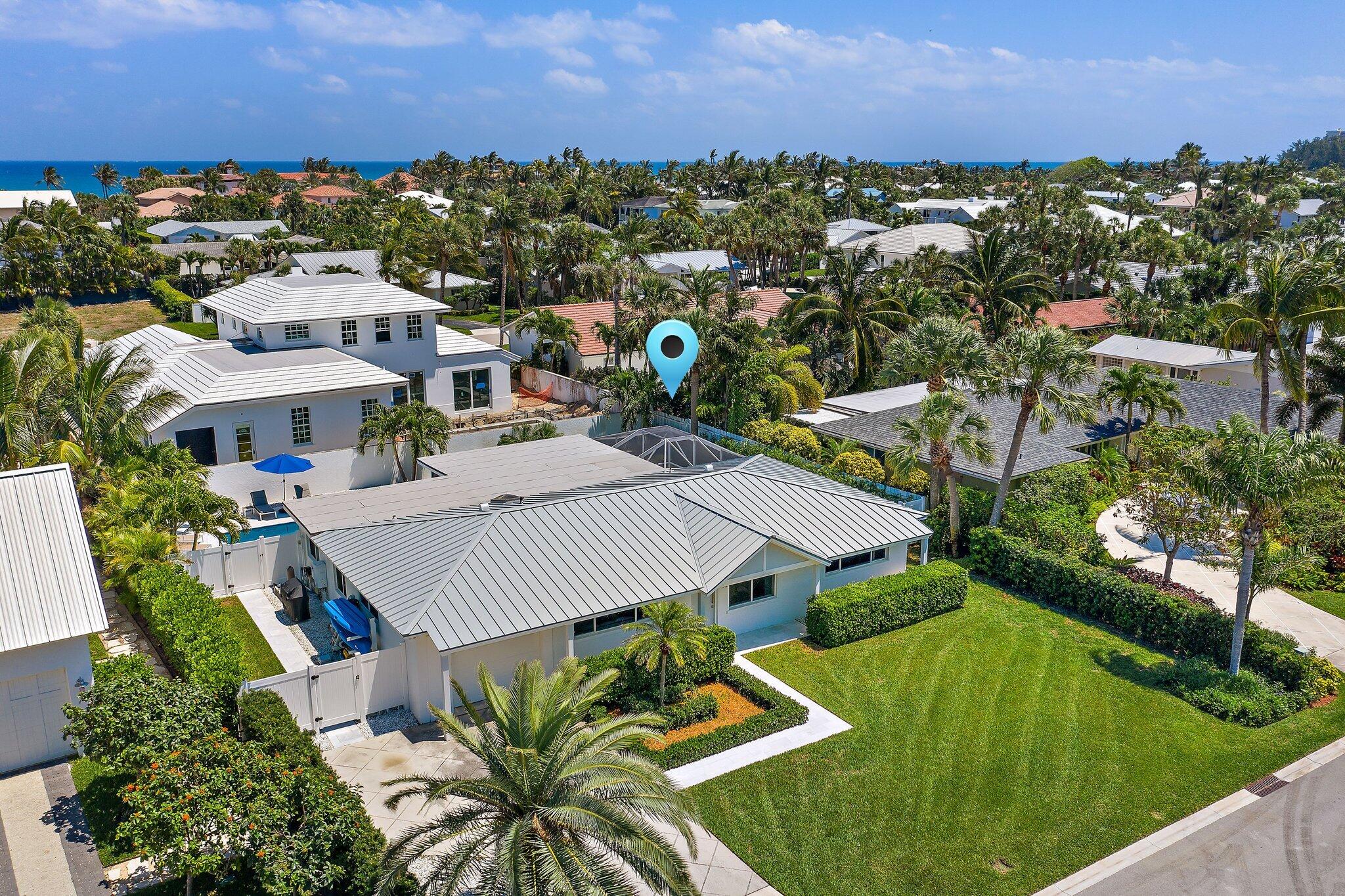 172 Beacon Lane Jupiter, FL 33469 - Photo 4 of 15 Aerial