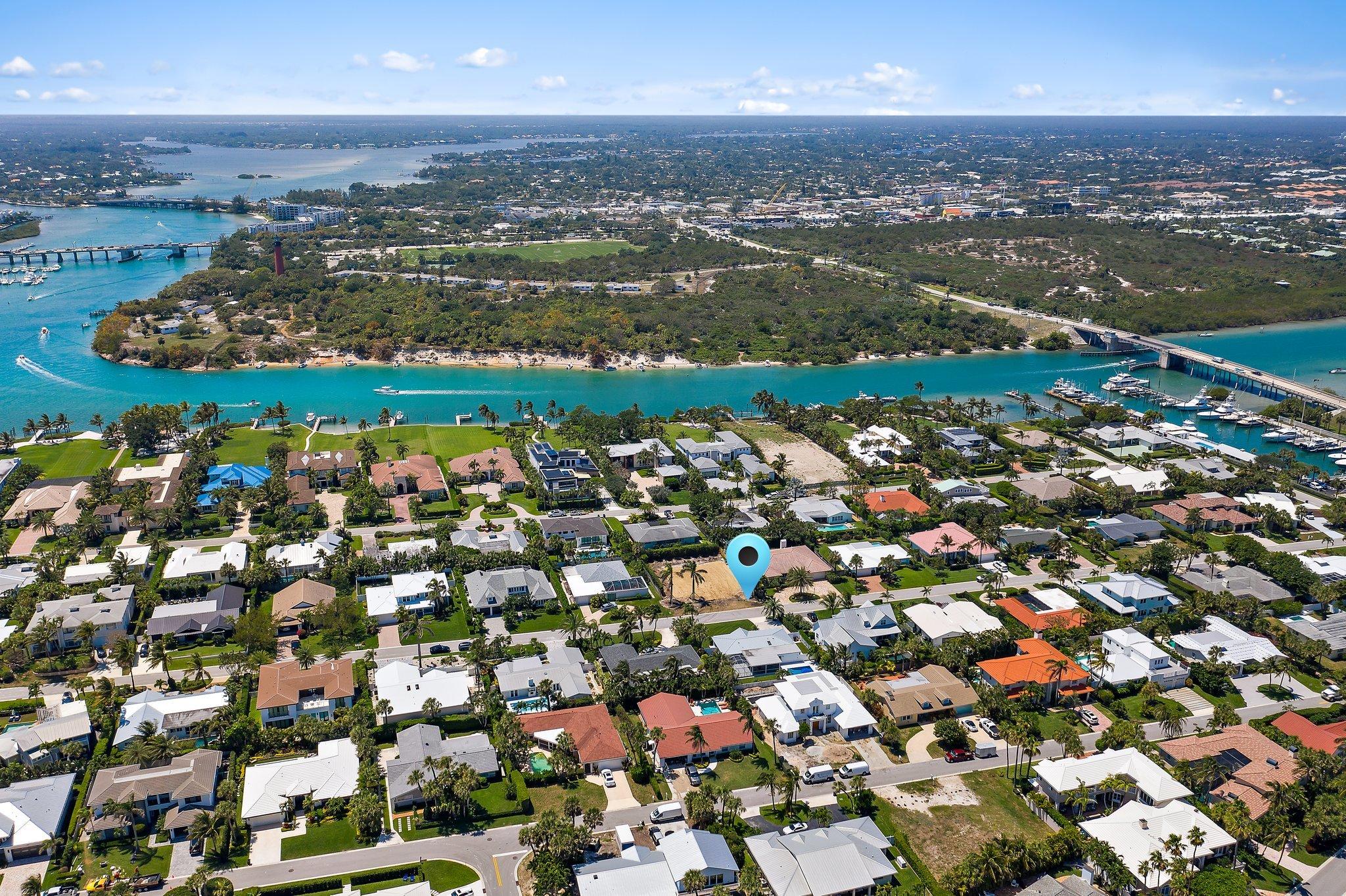 172 Beacon Lane Jupiter, FL 33469 - Photo 10 of 15 Aerial