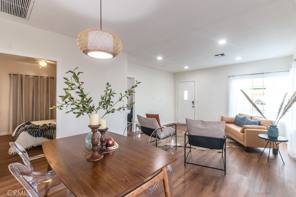 503 Palm Way Needles, CA 92363 - Photo 29 of 50 a living room with furniture kitchen view and a large window