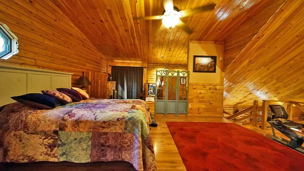 97 South Oakfield Road Linneus, ME 04730 - Photo 56 of 78 loft-bedroom-cathedral-home