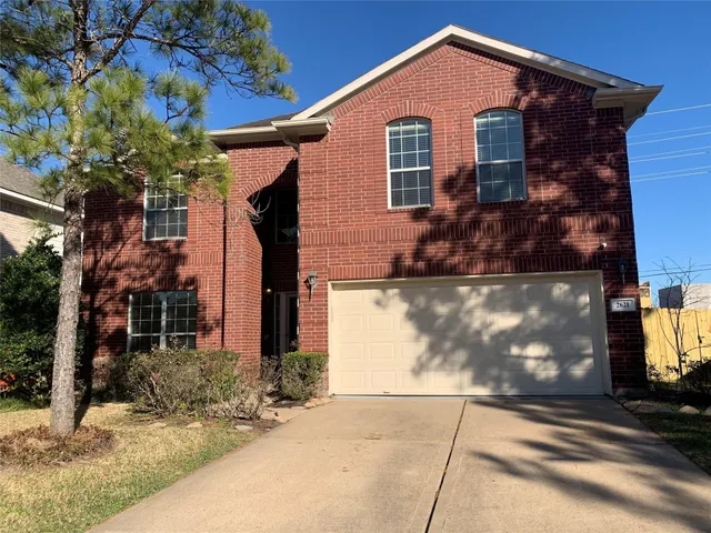 a front view of house