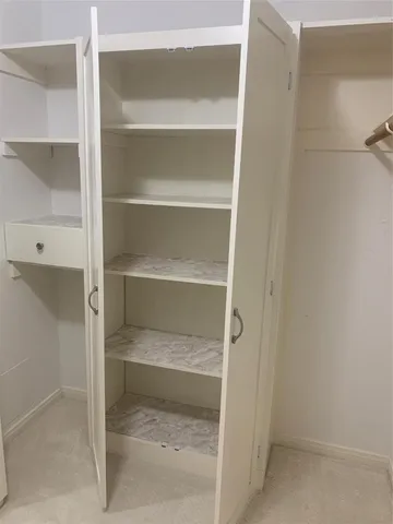 a view of closet