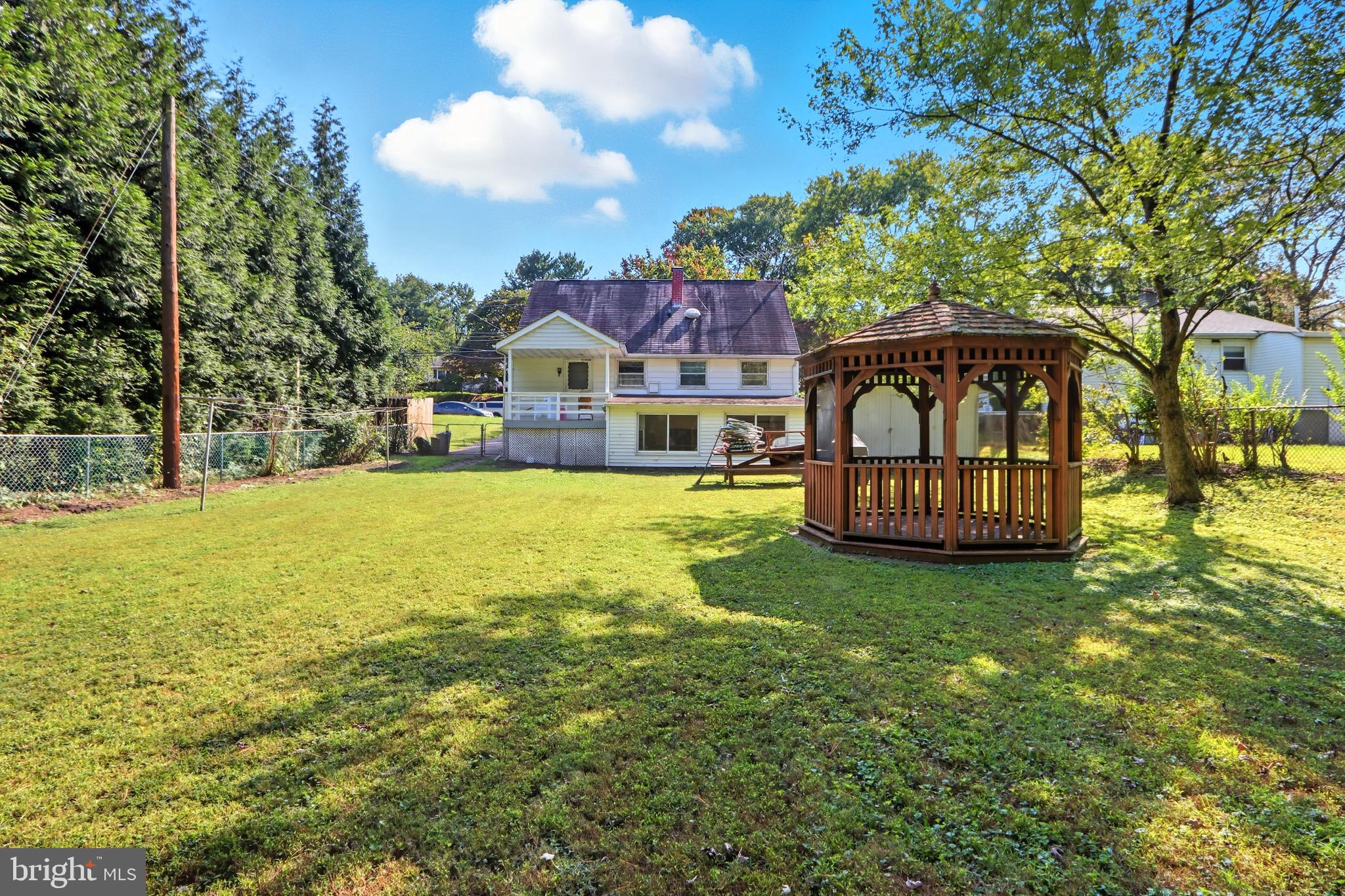 60 South Ritters Lane Owings Mills, MD 21117 - Photo 27 of 31 Huge fenced backyard with gazebo