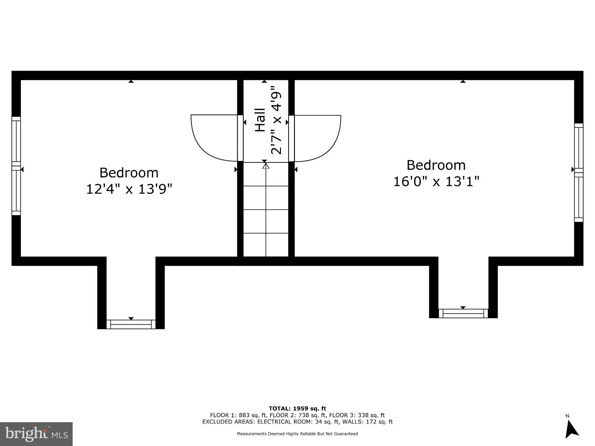 60 South Ritters Lane Owings Mills, MD 21117 - Photo 29 of 31 Upper level floor plan