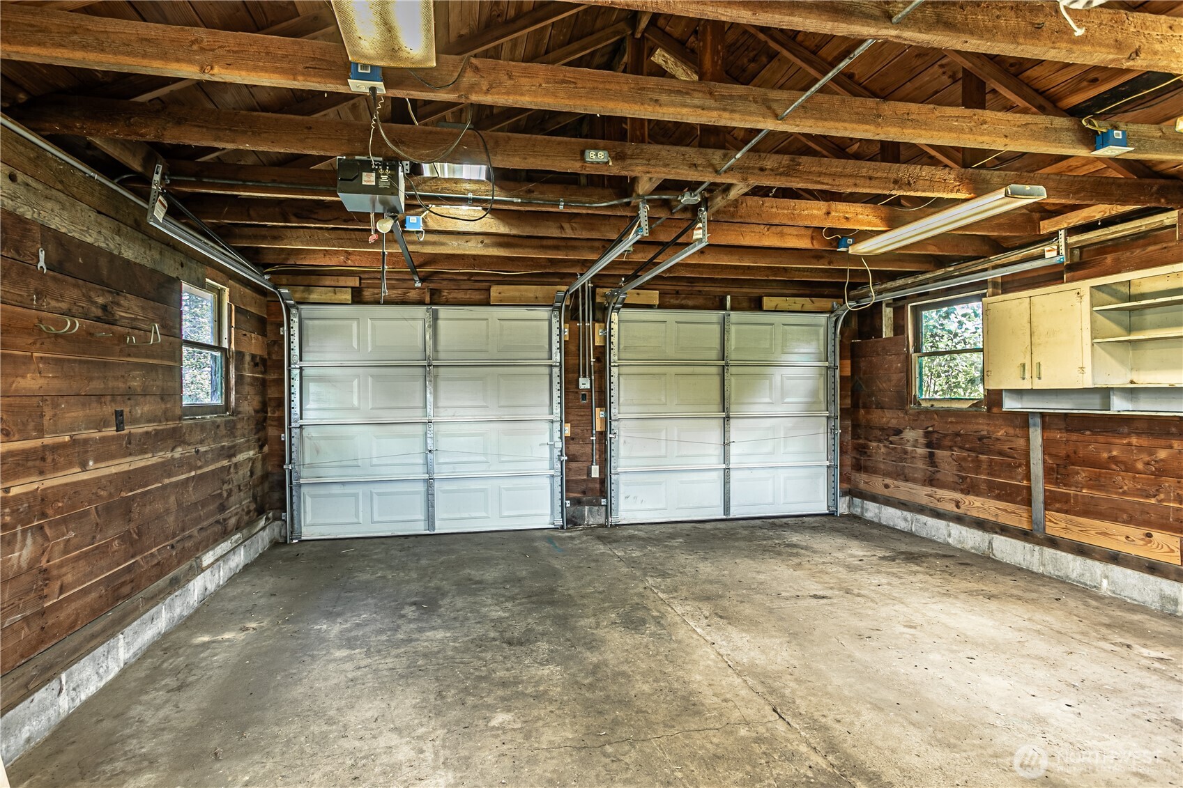 537 McNaught Road South Roy, WA 98580 - Photo 24 of 32 a view of an empty room with wooden roof
