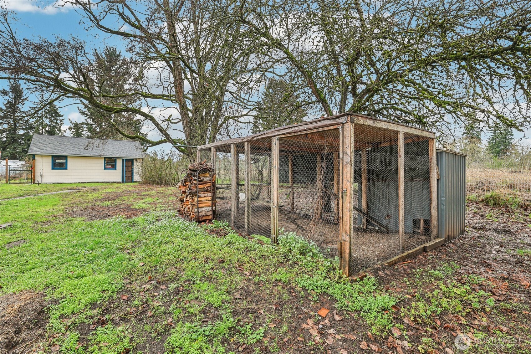 537 McNaught Road South Roy, WA 98580 - Photo 28 of 32 a view of a house with a yard