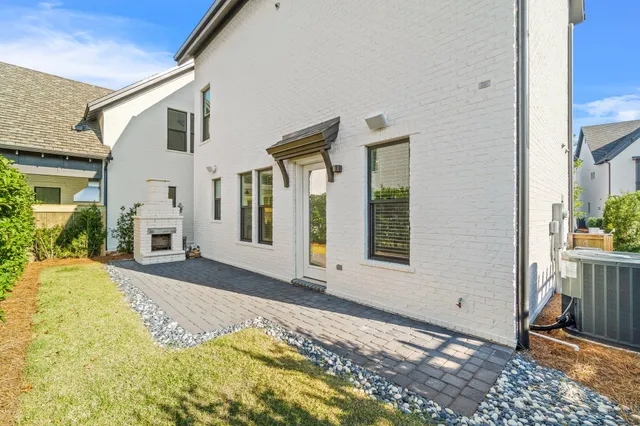 a view of a house with a patio