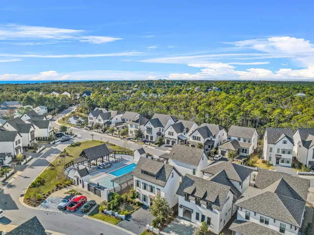 a view of city with ocean