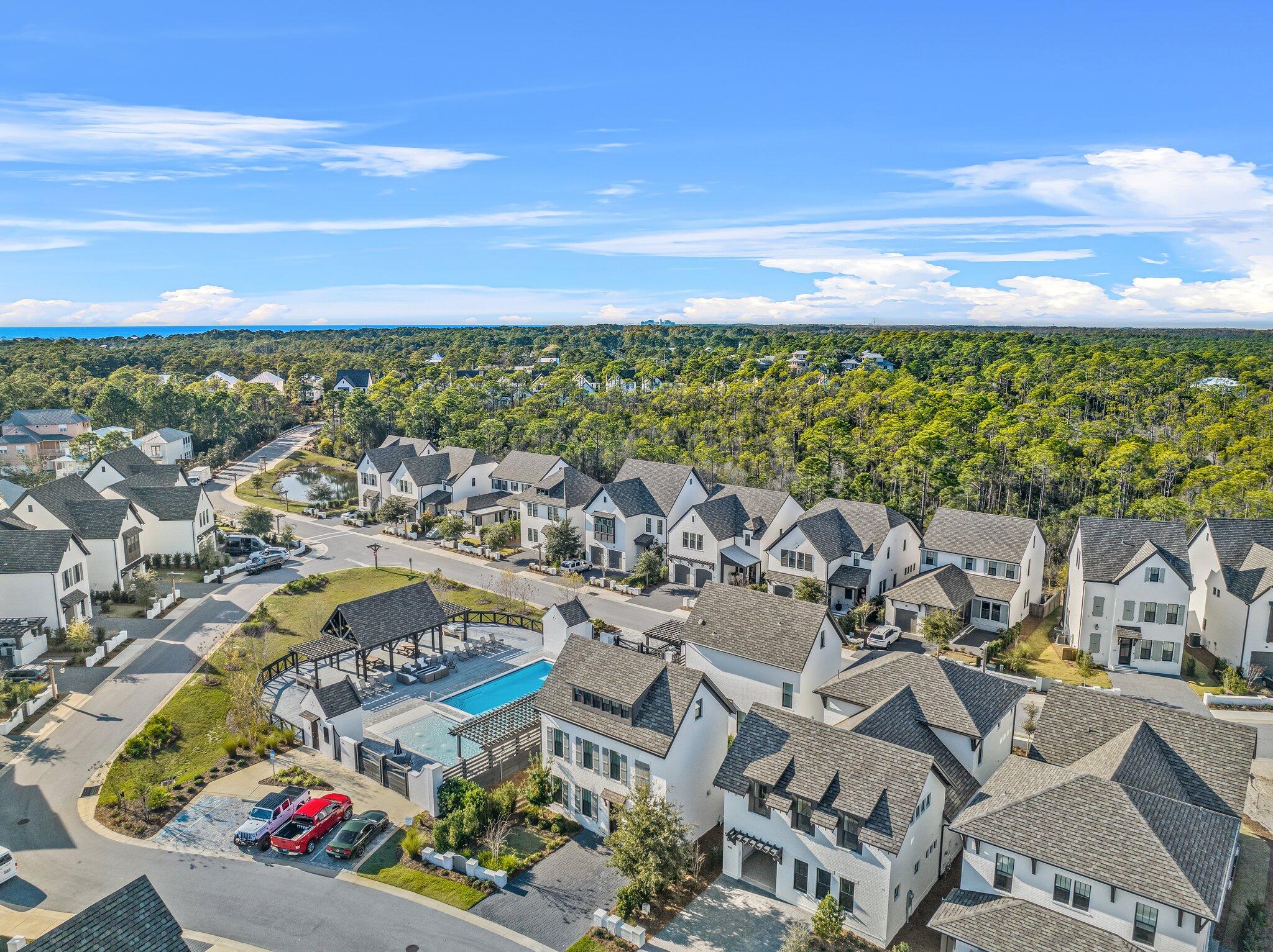 414 Ridgewalk Circle Santa Rosa Beach, FL 32459 - Photo 35 of 43 a view of city with ocean