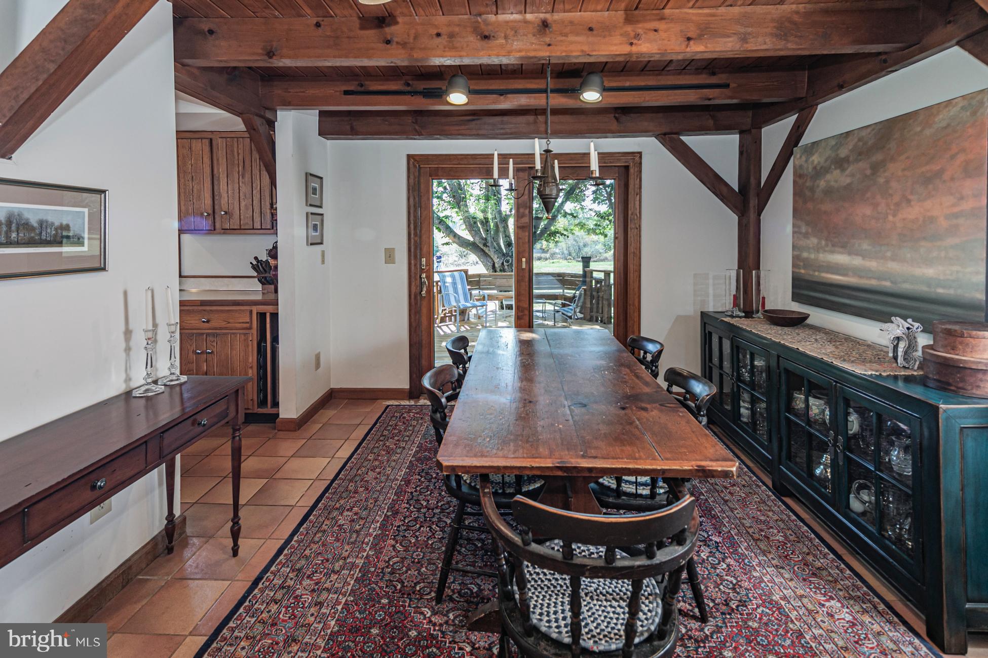5 Dunwald Road Hopewell, NJ 08525 - Photo 11 of 40 Dining Room, sliding doors to deck