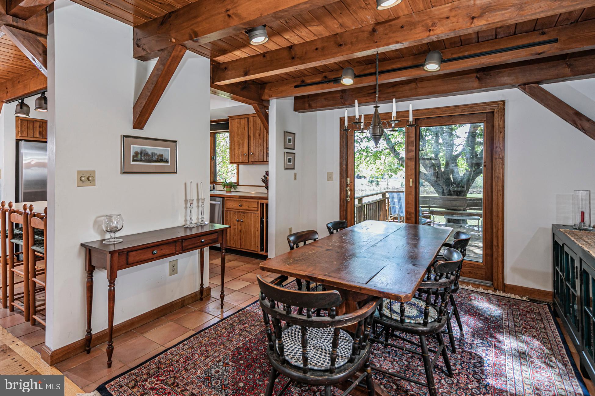 5 Dunwald Road Hopewell, NJ 08525 - Photo 10 of 40 Dining Room, sliding doors to deck