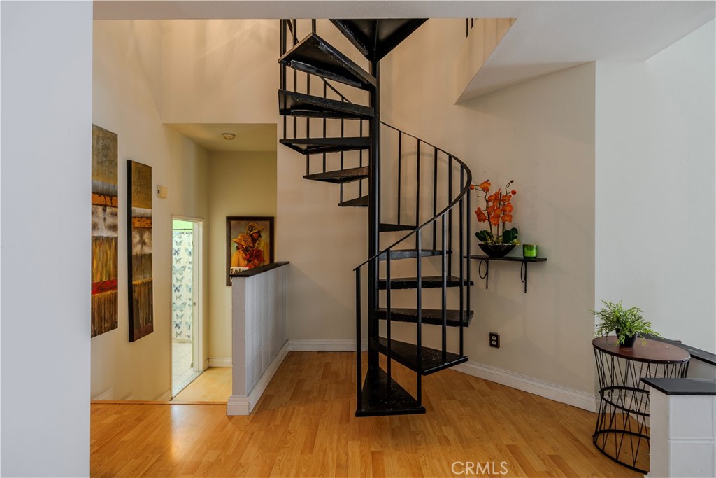 3366 Darby Street, Unit 435 Simi Valley, CA 93063 - Photo 11 of 19 a view of entryway with wooden floor