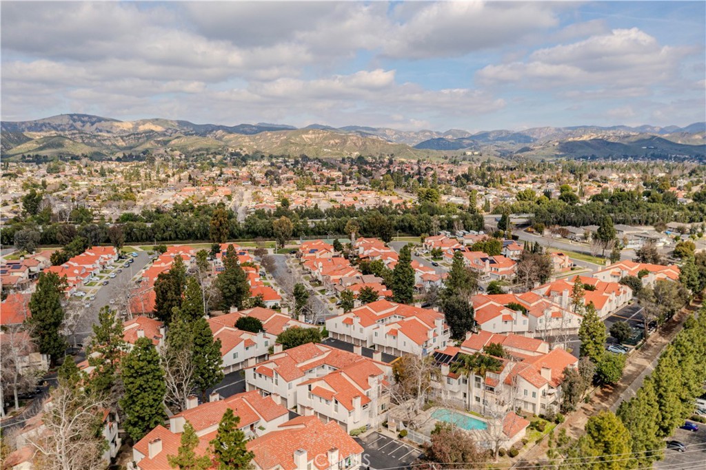 3366 Darby Street, Unit 435 Simi Valley, CA 93063 - Photo 3 of 19 an aerial view of lake and residential houses with outdoor space