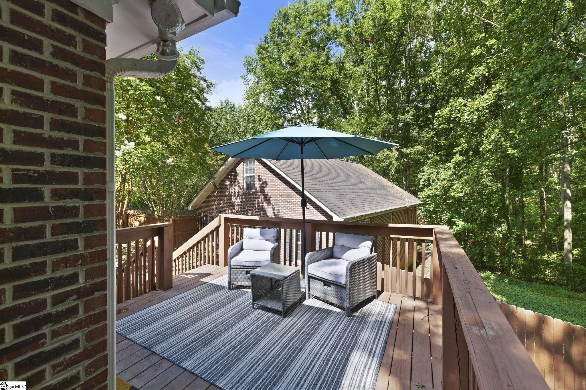 132 Black Road Simpsonville, SC 29680 - Photo 19 of 35 Walk out deck off primary