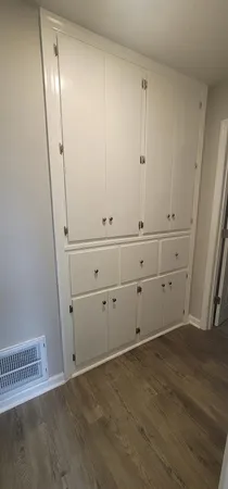 a view of a closet