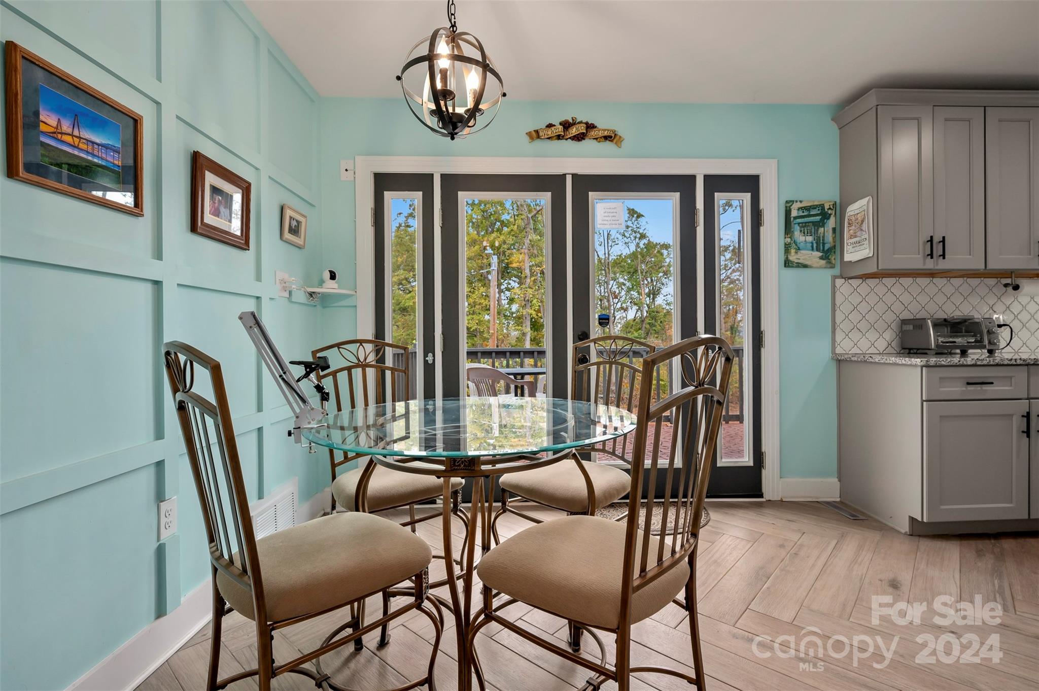 690-684 Chimney Rock Road Rutherfordton, NC 28139 - Photo 18 of 39 a view of a dining room with furniture window and outside view