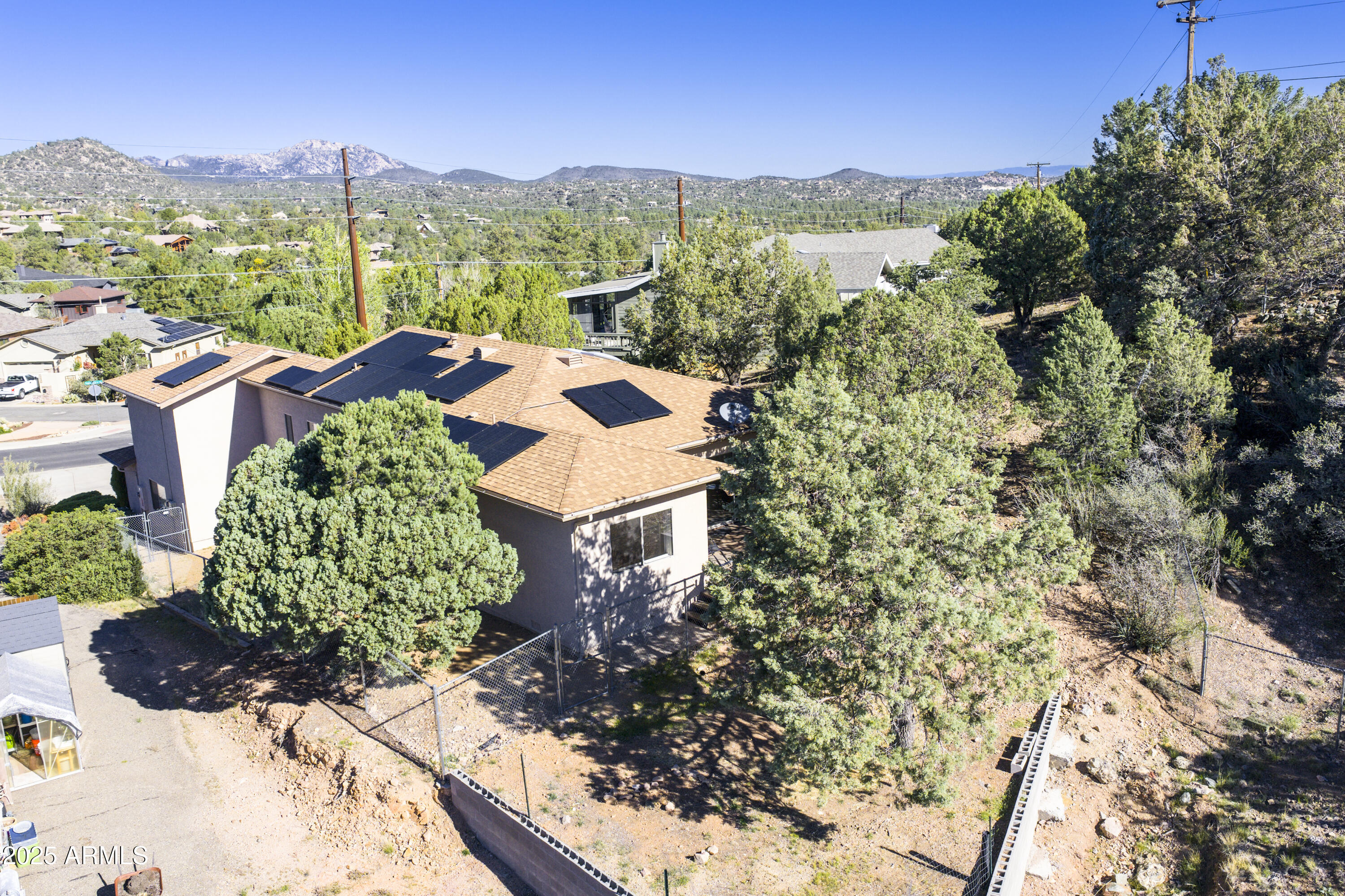 1483 Copper Basin Road Prescott, AZ 86303 - Photo 28 of 40 Paid off solar panels hidden in back