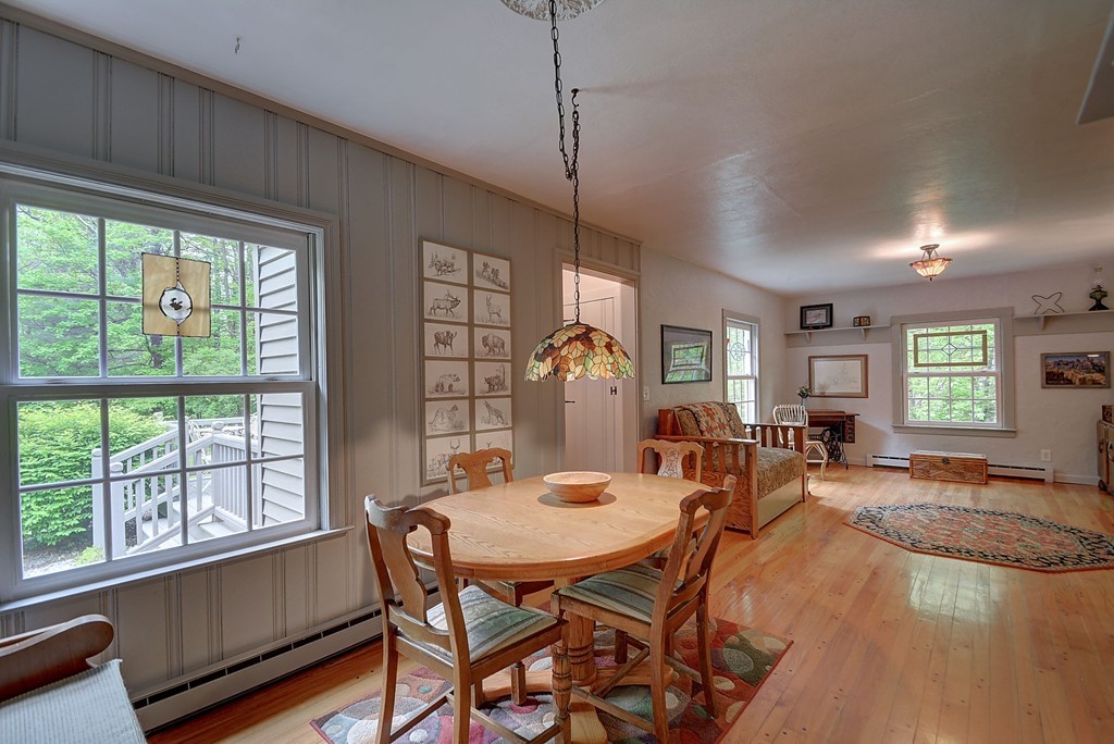 134 Brimfield Road Monson, MA 01057 - Photo 18 of 27 a dining room with furniture window wooden floor