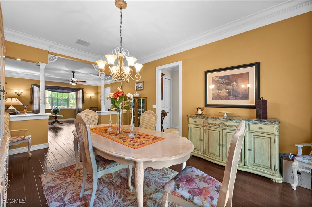 13350 Shetland Lane Fort Myers, FL 33912 - Photo 14 of 49 a dining room with furniture and window
