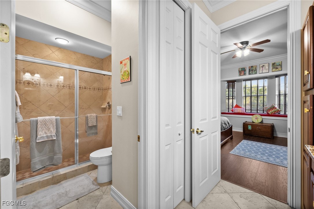 13350 Shetland Lane Fort Myers, FL 33912 - Photo 37 of 49 a bathroom with a glass door shower