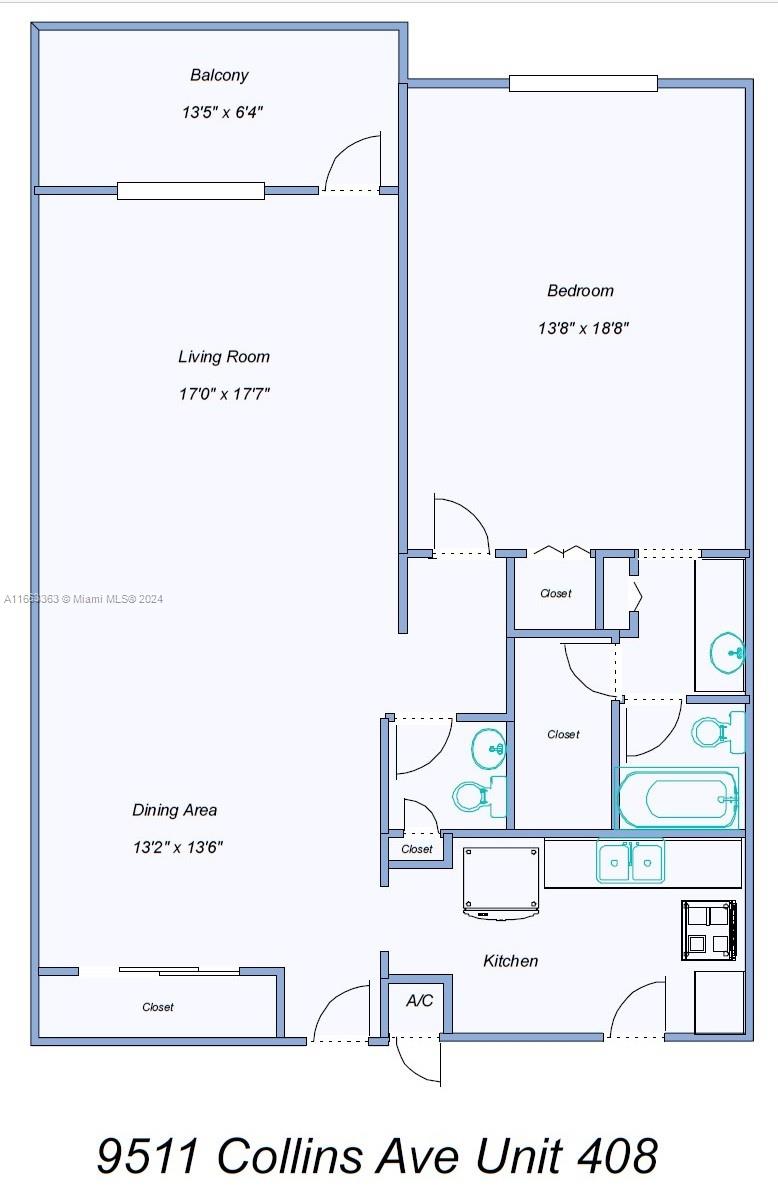 9511 Collins Avenue, Unit 408 Surfside, FL 33154 - Photo 24 of 24