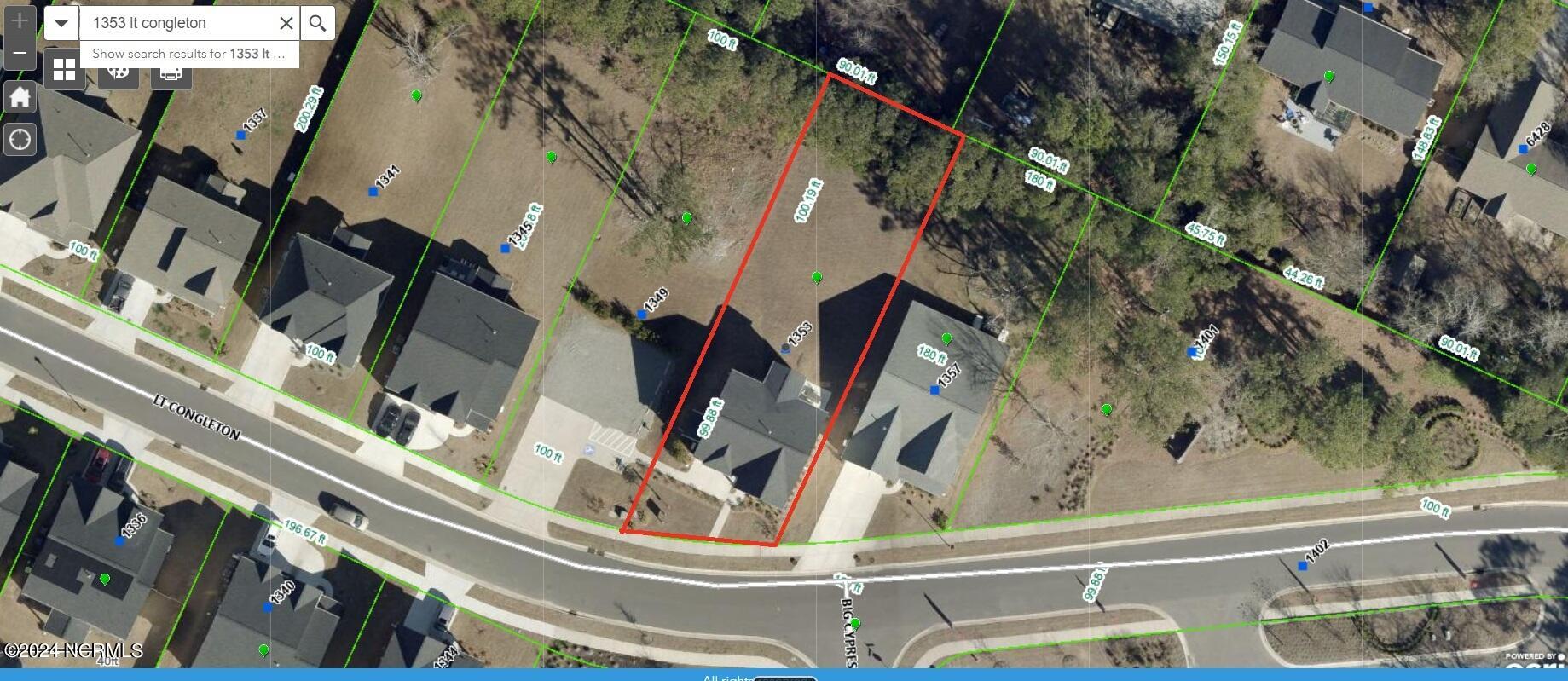 1353 Lieutenant Congleton Road, Unit LOT 2 Wilmington, NC 28409 - Photo 4 of 28 Aerial View