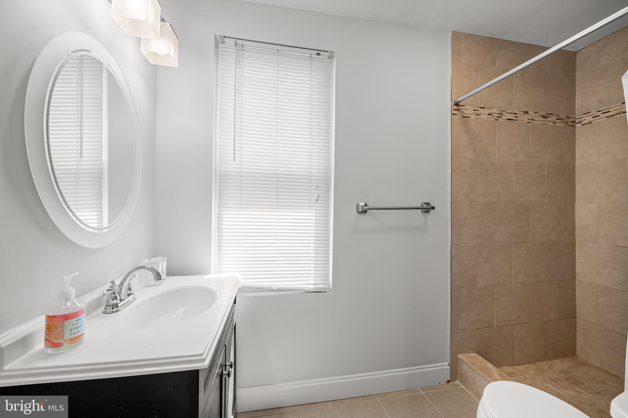 61 East Heath Street Baltimore, MD 21230 - Photo 24 of 30 a bathroom with a sink toilet and a mirror
