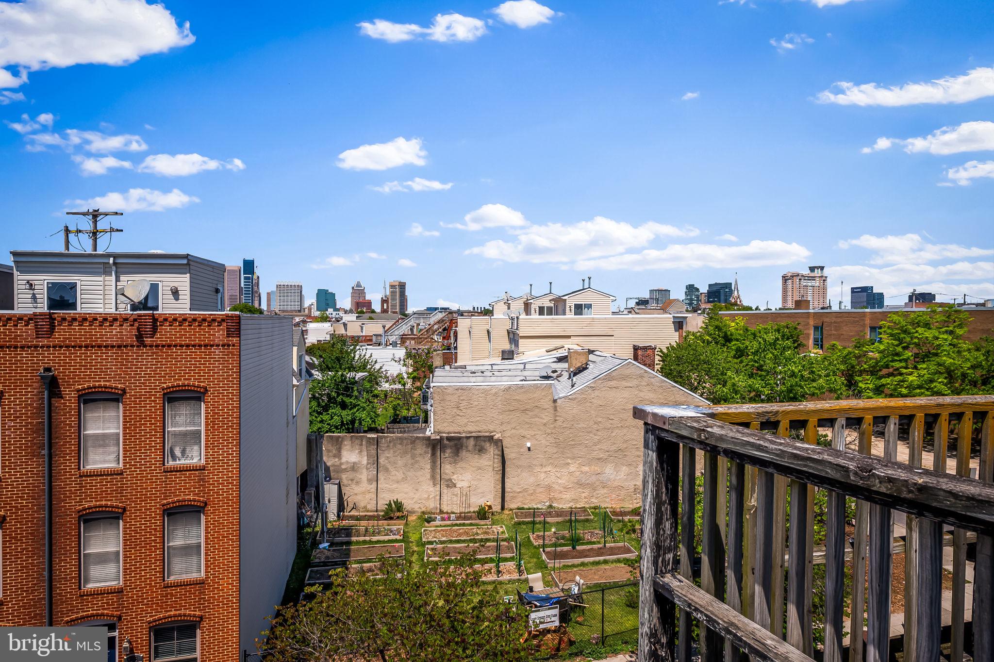 61 East Heath Street Baltimore, MD 21230 - Photo 29 of 30 a balcony with city view