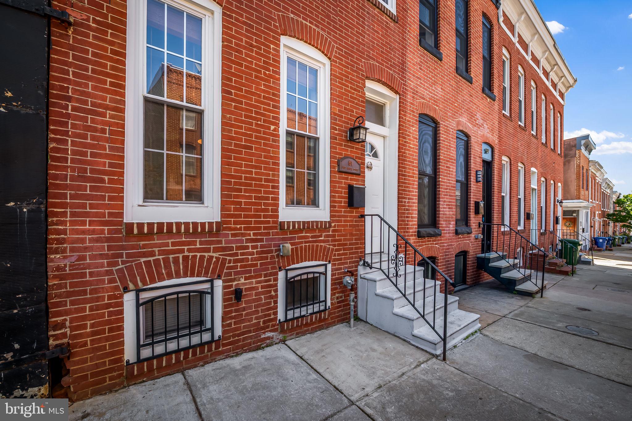 61 East Heath Street Baltimore, MD 21230 - Photo 3 of 30 a view of a building with stairs