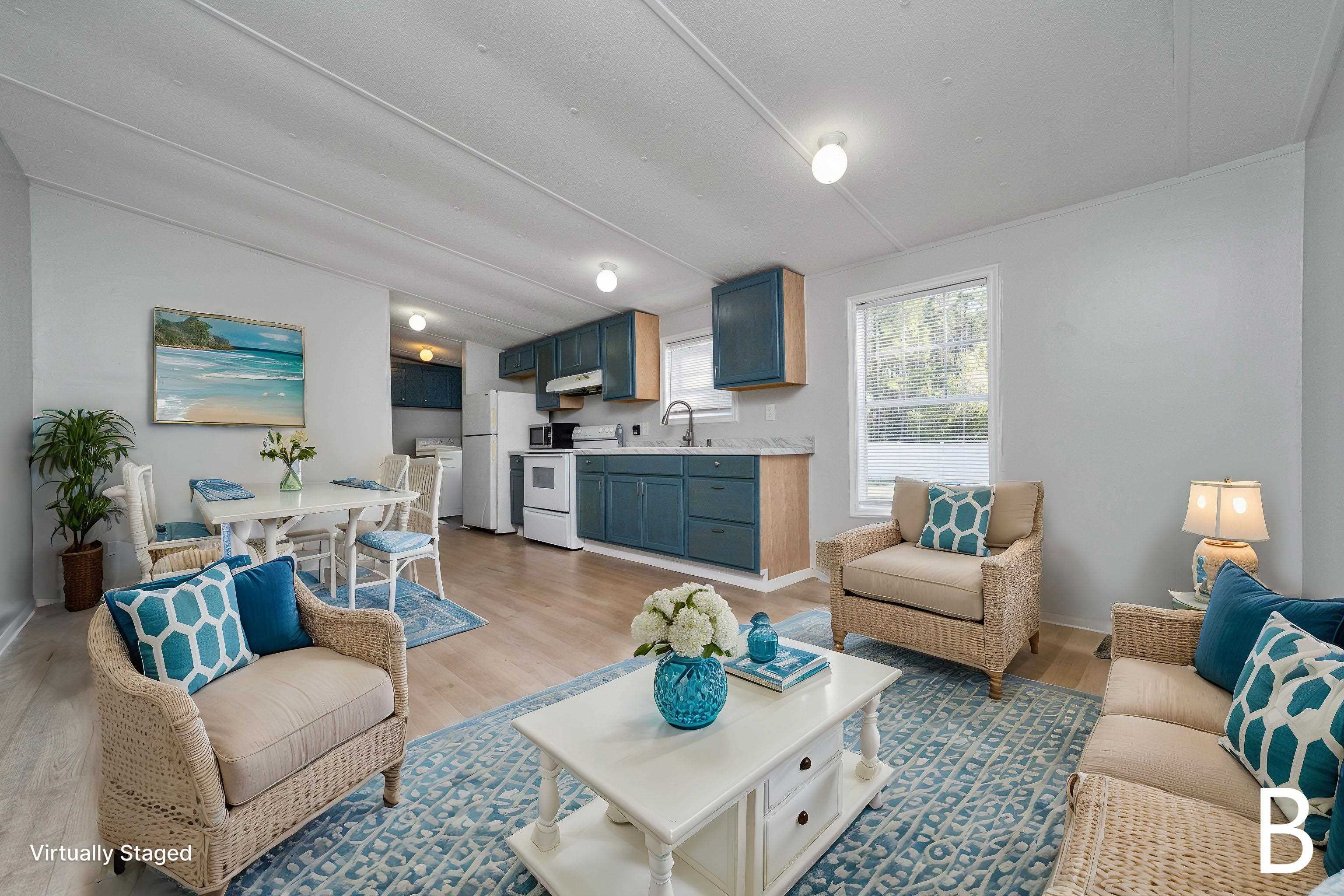 2905 County Road 214, Unit D St. Augustine, FL 32084 - Photo 14 of 46 a living room with furniture and a large window