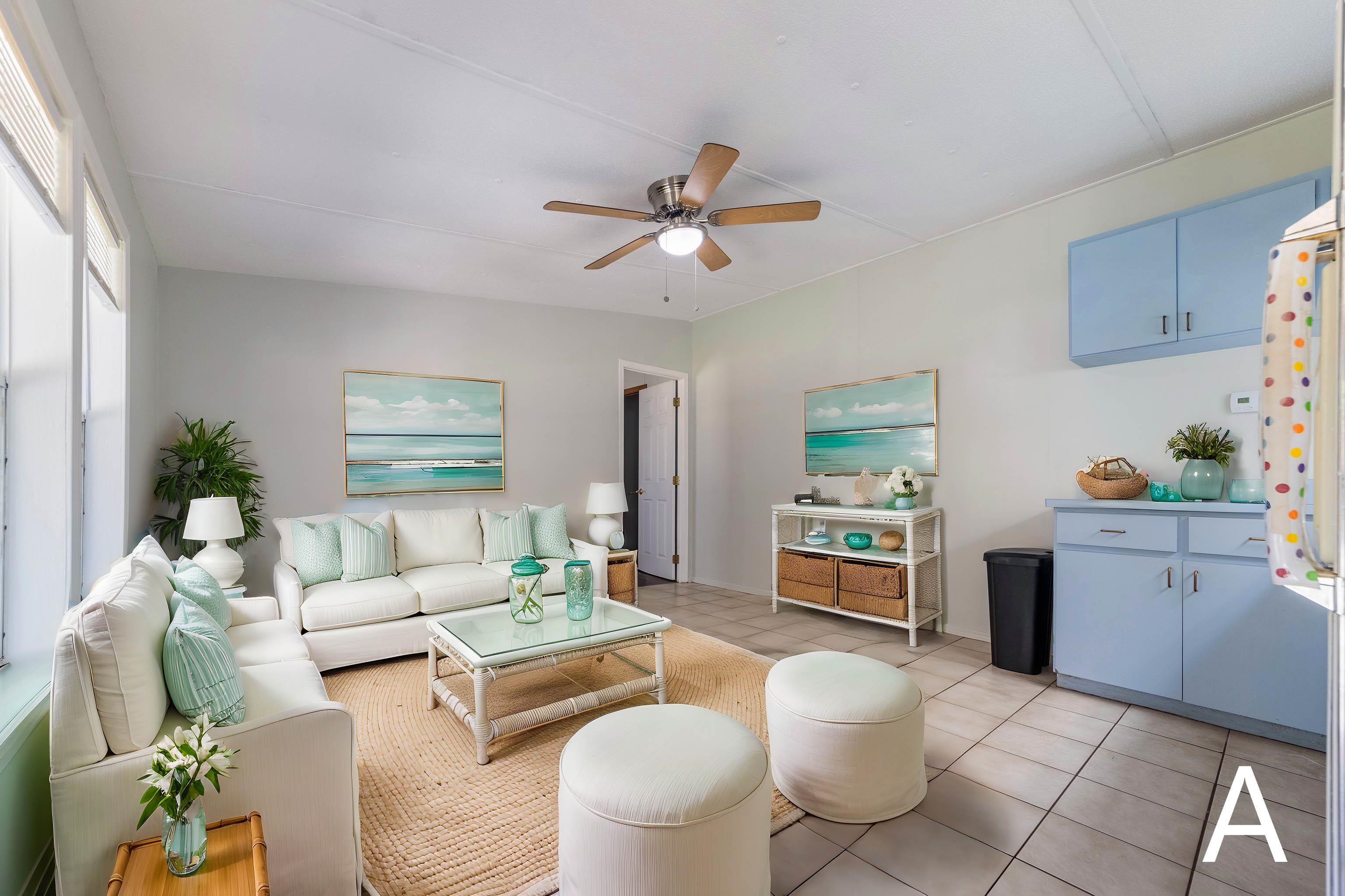 2905 County Road 214, Unit D St. Augustine, FL 32084 - Photo 5 of 46 a living room with furniture and a window