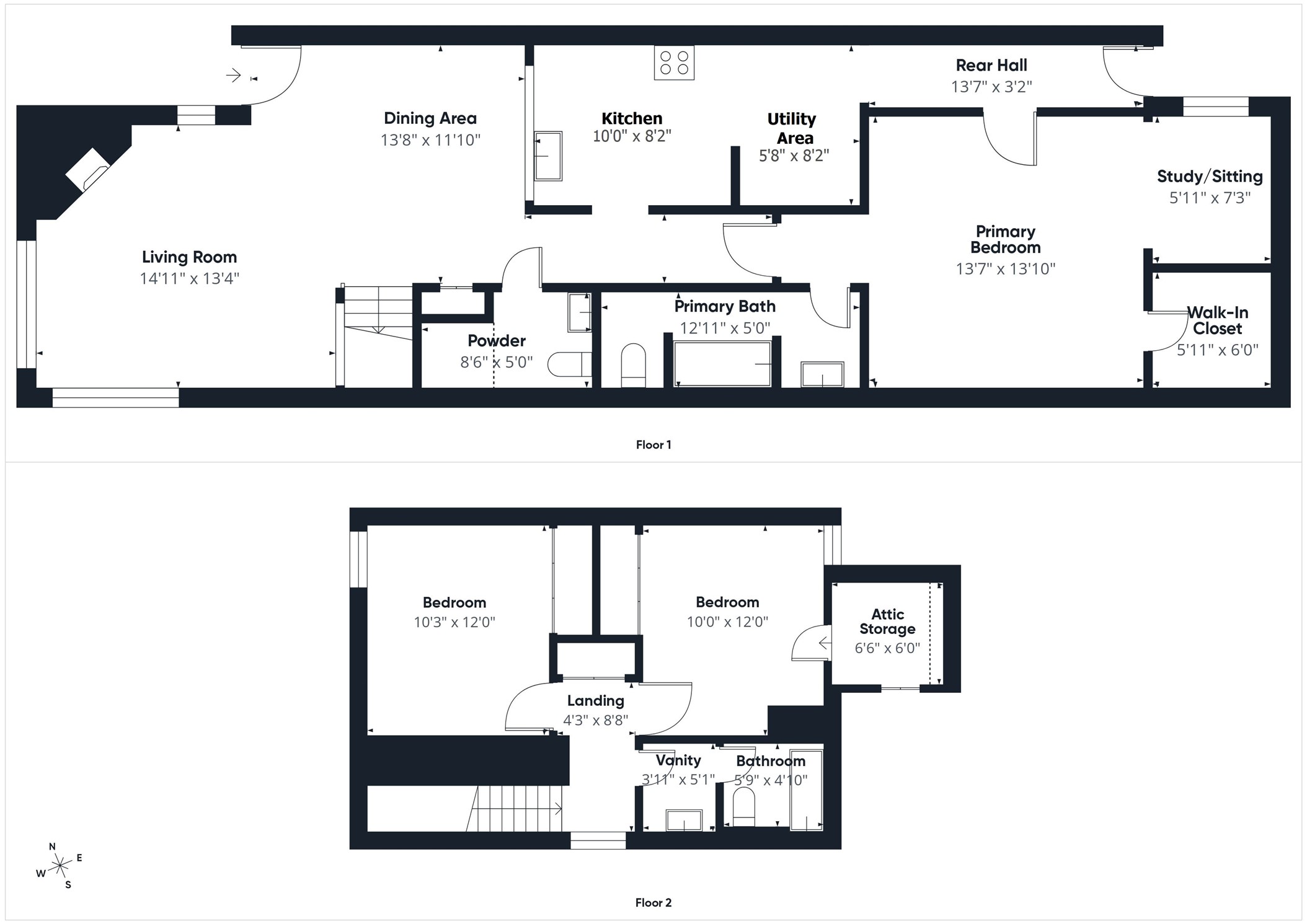 7836 Bateman Lane, Unit 7836 Houston, TX 77088 - Photo 44 of 44 Great Floor Plan. Check Out the Virtual Tour!