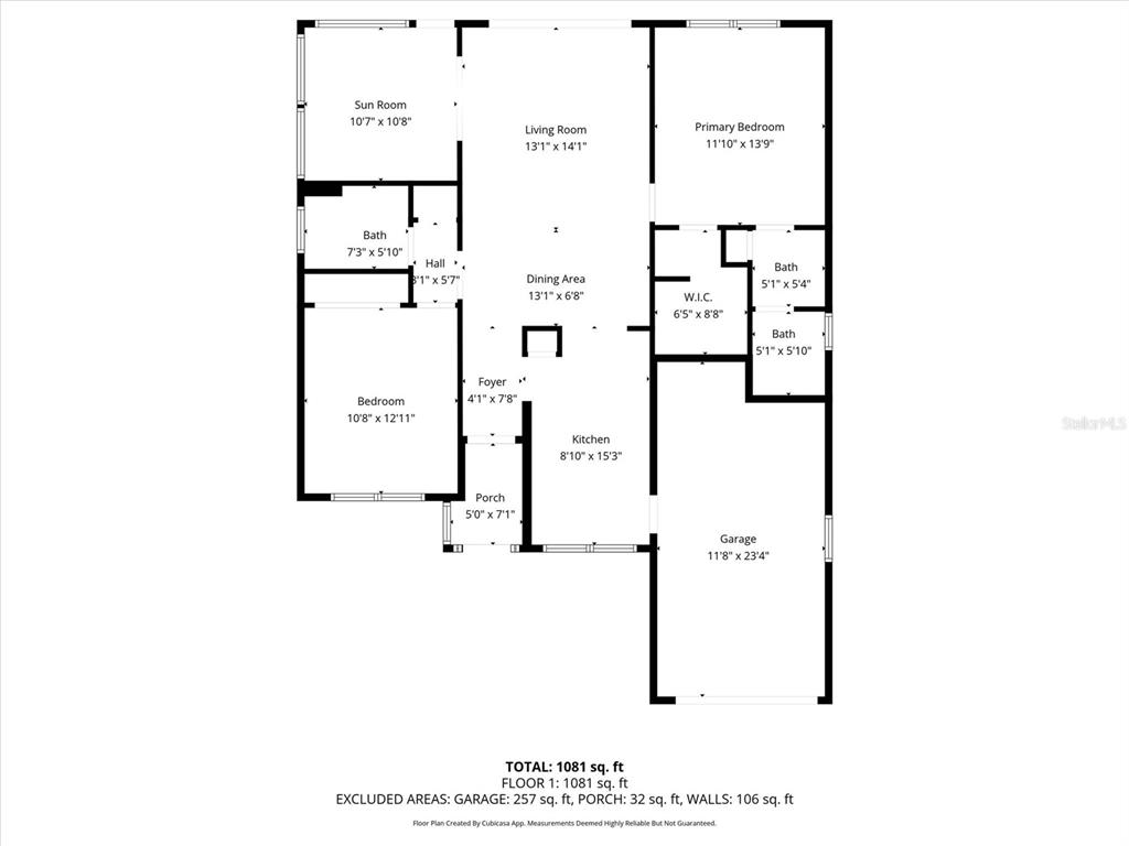 24167 Buckingham Way Punta Gorda, FL 33980 - Photo 30 of 42 a picture of a floor plan