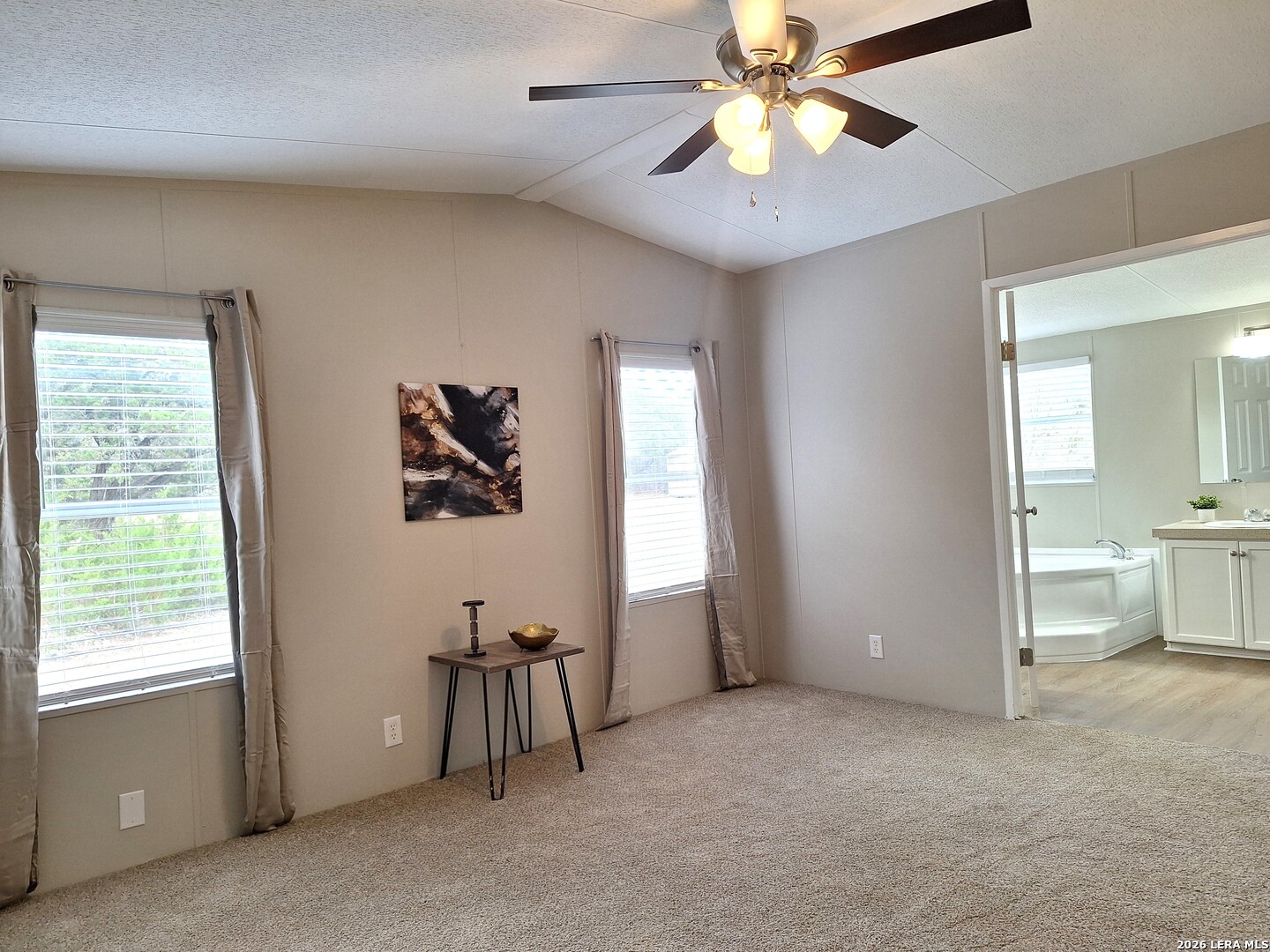 533 Las Hadas Spring Branch, TX 78070 - Photo 9 of 16 a view of workspace with window and a ceiling fan