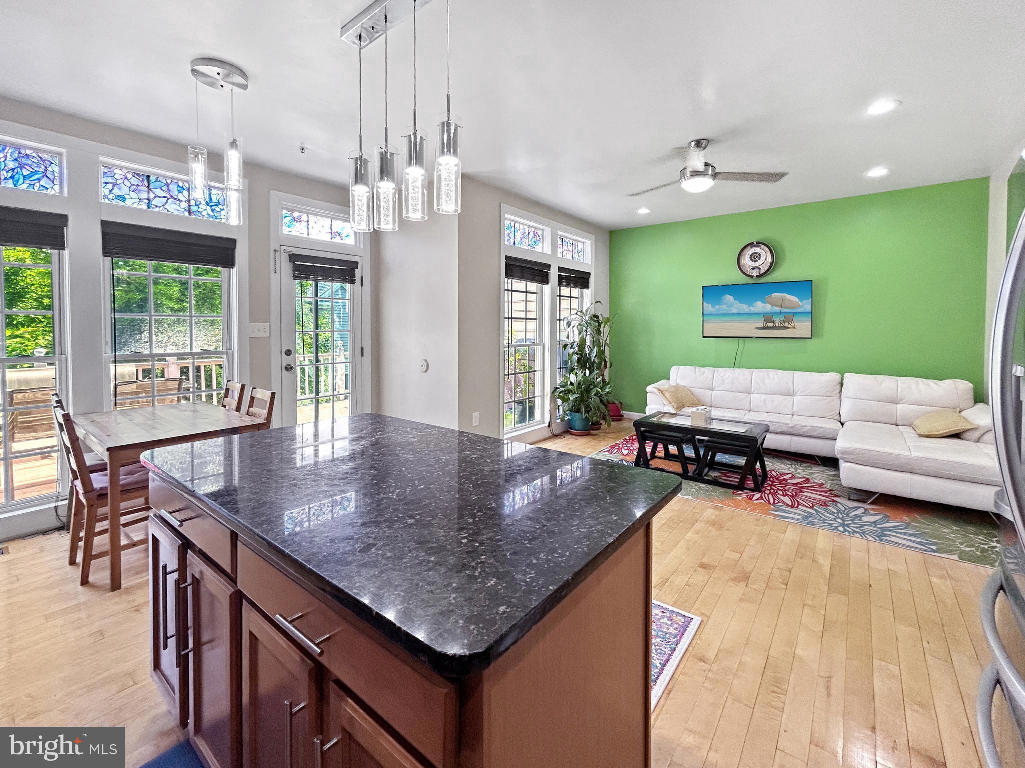 913 Highland Ridge Avenue Gaithersburg, MD 20878 - Photo 6 of 38 a living room with furniture and a flat screen tv
