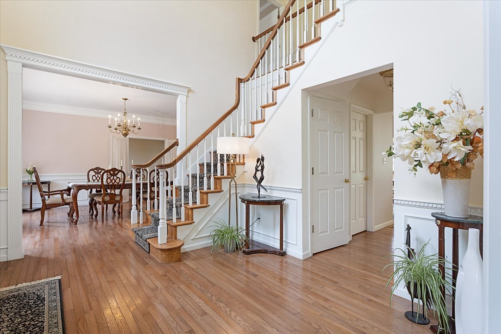 16 Carter Road Shrewsbury, MA 01545 - Photo 4 of 42 a view of entryway and hall with wooden floor