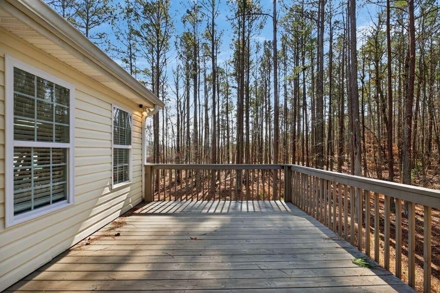 1800 Mandeville Road Bremen, GA 30110 - Photo 33 of 45 a view of balcony with wooden floor