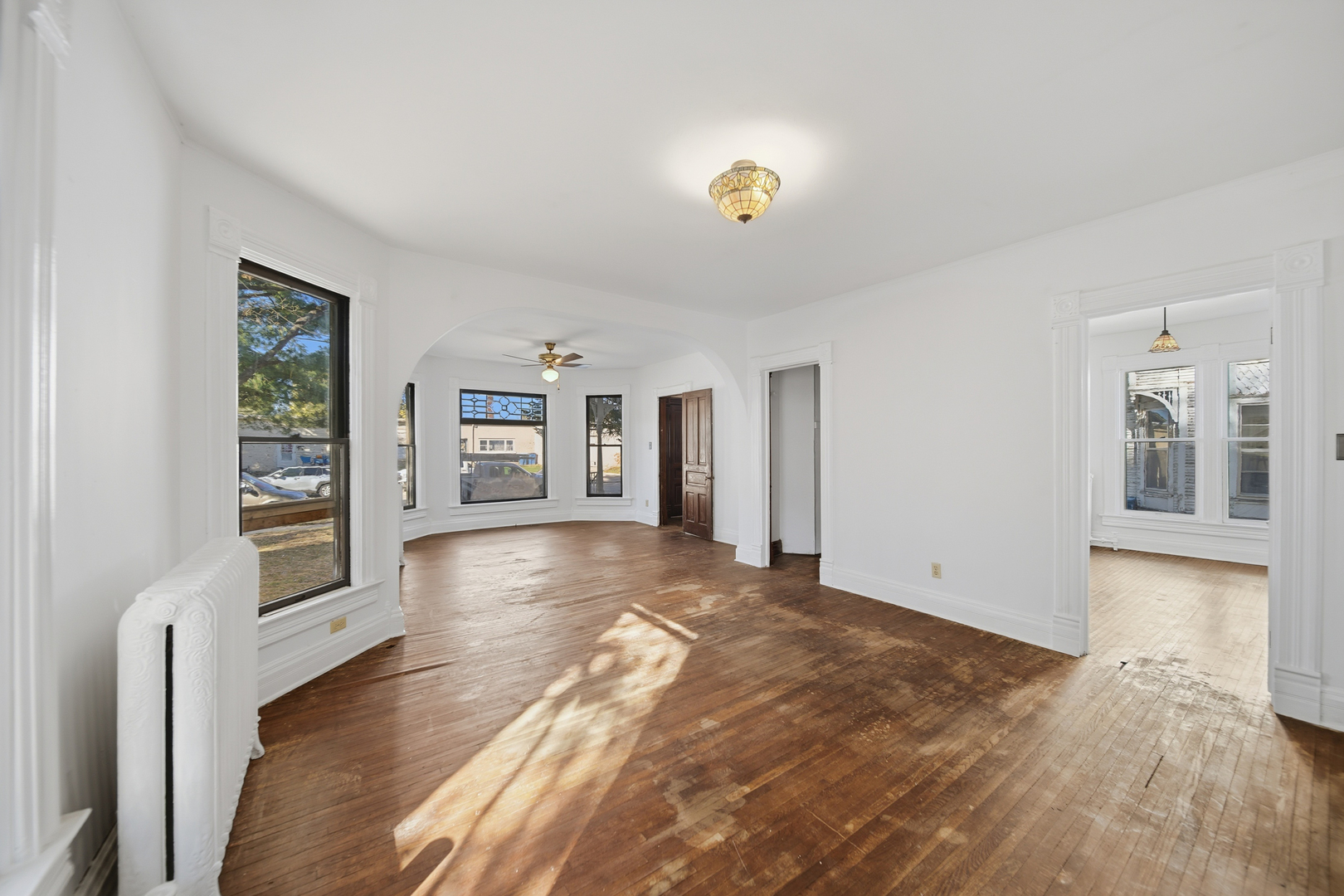 1102 West 3rd Street Dixon, IL 61021 - Photo 16 of 32 a view of a kitchen with furniture and wooden floor