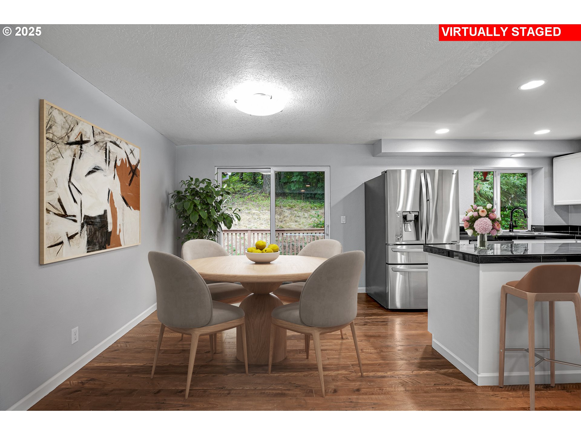 22486 South Redland Road Estacada, OR 97023 - Photo 14 of 46 a view of a dining room with furniture and window