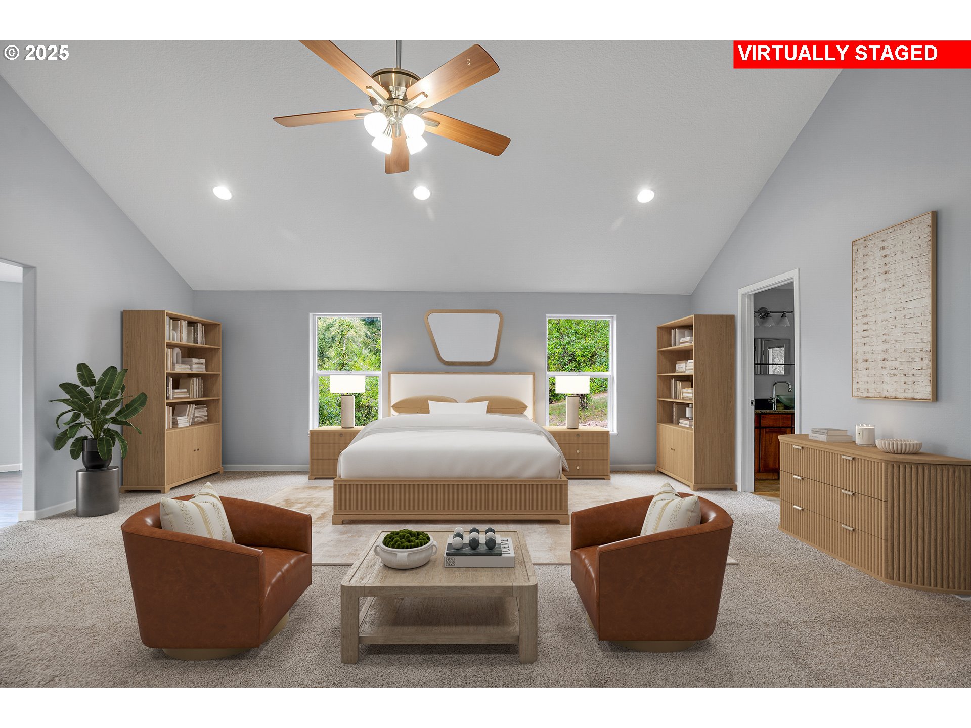 22486 South Redland Road Estacada, OR 97023 - Photo 20 of 46 a living room with furniture and a large window