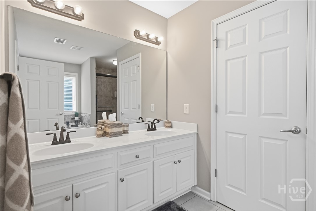 201 Ridge Run Crossing Athens, GA 30605 - Photo 33 of 43 Updated Master Ensuite Bath with Double Vanities
