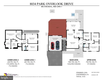 $1,540,000 | 8034 Park Overlook Drive, Bethesda, MD 20817