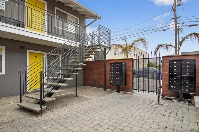 a view of a chairs with a house