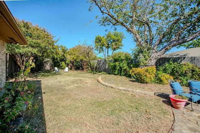 a view of outdoor space and yard
